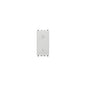 Eikon 1-Way Switch, 2P/1T, 16A-250V Illuminable, 1 Module, Next (Silver)