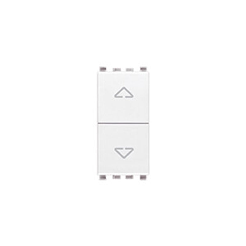Eikon 3-Position Switch (1-0-2), 2P/2T, 10A-250V w/ Directional Arrows, White