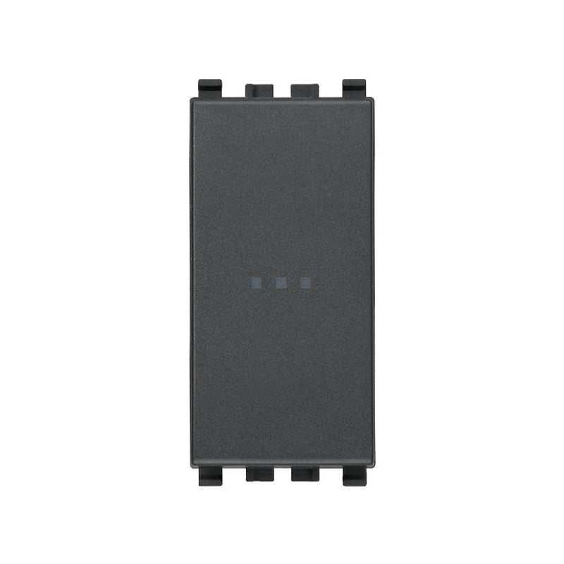 Switch: Axial, 1P, NO, 10A Eikon, Grey