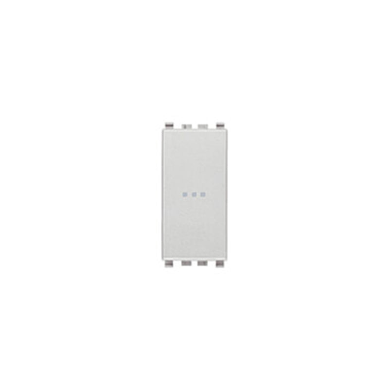 Eikon 4-Way (reversing) Switch, 1P/2T, 16A-250V Next (Silver)