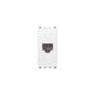 Eikon RJ11 Phone Jack, 6-Pos/4-Cond, 1M, White *Surcharge may apply if buying <20