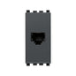 Eikon RJ11 Phone Jack, 6-Pos/4-Conductor, 1M Grey, *Surcharge may apply if buying less than 20