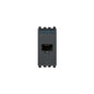 Eikon RJ45 Netsafe Socket, Cat 5e, Unshielded T568A/B Universal Wiring, 8 Contacts, 1M, Grey