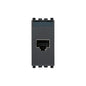 Eikon RJ45 Cat5e w/Netsafe Connector Shielded, 8-Contacts, Grey