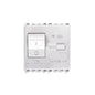 Eikon RCBO, 1P+N, 16A-120/230V, I?n 6 mA 2 Module, White