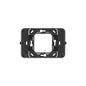 Eikon & Plana Frame for Enocean 20505 2-Button Wireless Rocker Switch, Grey, 2 Modules (Central)