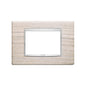 Plate: Wood, White Oak 3M, Square, Eikon