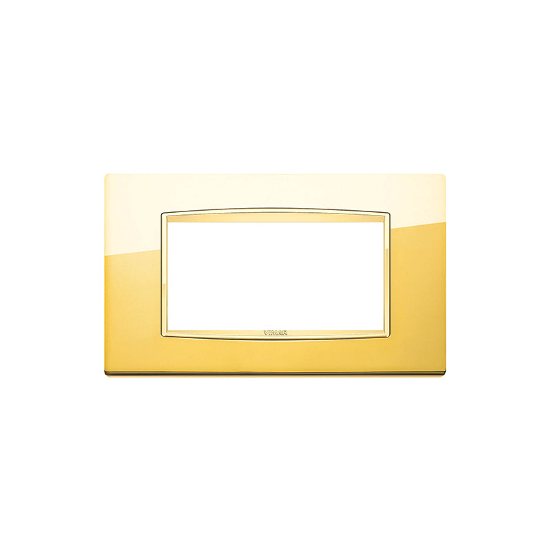 Eikon Classic Plate 4M Galvan.Polished Gold