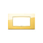 Eikon Classic Plate 4M Galvan.Polished Gold