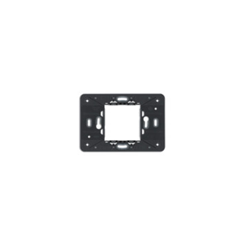 Eikon Frame w/screws, 2 Module (central) For 3 Module Mounting