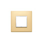 Plate: Aluminum, Satin Gold 2M, Eikon EVO
