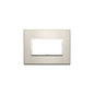 Eikon Evo Plate, Natural Bronze Aluminum, 4 Module