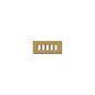 Plate: Aluminum, Bronze, 5M, Snap Fixing for 8000 Series *Surcharge may apply if buying <20*