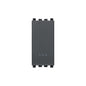 Eikon Momentary Switch, 1P/1T, (NO), 10A Illuminable, 1 Module, Grey