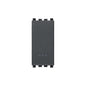 Eikon 4-Way (reversing) Switch, 1P/2T, 16A-250V Illuminable, 1 Module, Grey