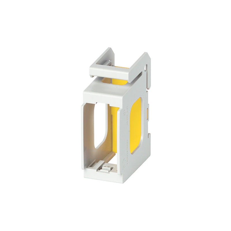Frame: 1 Module for Din Rail Install, Eikon/Arke/ Plana **surcharge may apply if buying <20**