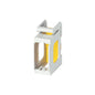 Frame: 1 Module for Din Rail Install, Eikon/Arke/ Plana **surcharge may apply if buying <20**