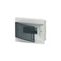 ENCLOSURE: IP40 SURF-MNT 8M HINGED DOOR, RAL 9003 (WHITE)