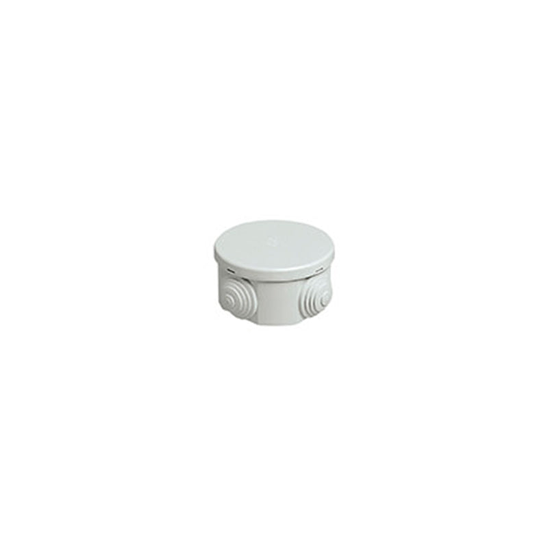 Surface mounting junction box with cable entries Snap-closed cover, IP44, Grey, 65mm x 35mm