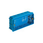 MOUNTING BOX: 5M FLUSH-MNT RECTANGULAR, BLUE