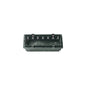 6-Module Flush Mounting Box for Masonry Walls Black