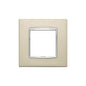 Plate: Metal, Satin Nickel 2M, Square, Eikon