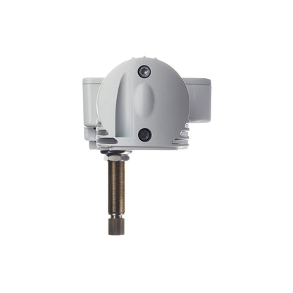 W12 Wiper Motor, 1.5" Shaft. 5/8" blkhd White, 24V