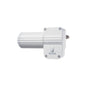 W12 Wiper Motor, 2.5" Shaft, 1-5/8" BLKHD white, 12V