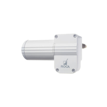 W12 Wiper Motor, 1.5" Shaft, 5/8" bkhd, White, 12v