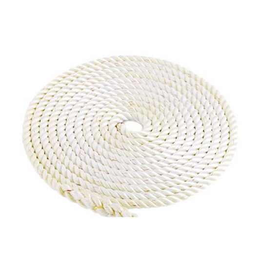 Imtra 3-Strand Anchor Line, 1/2", White Per Foot