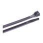 Cable Tie, 4", UV Black, 25 ea.