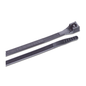 Cable Tie, 4", UV Black, 100 ea.