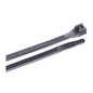 Cable Tie, 11", UV Black, 25 ea.