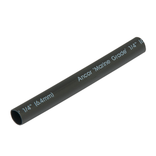 Heat Shrink Tubing, 1/4" x 48", Black