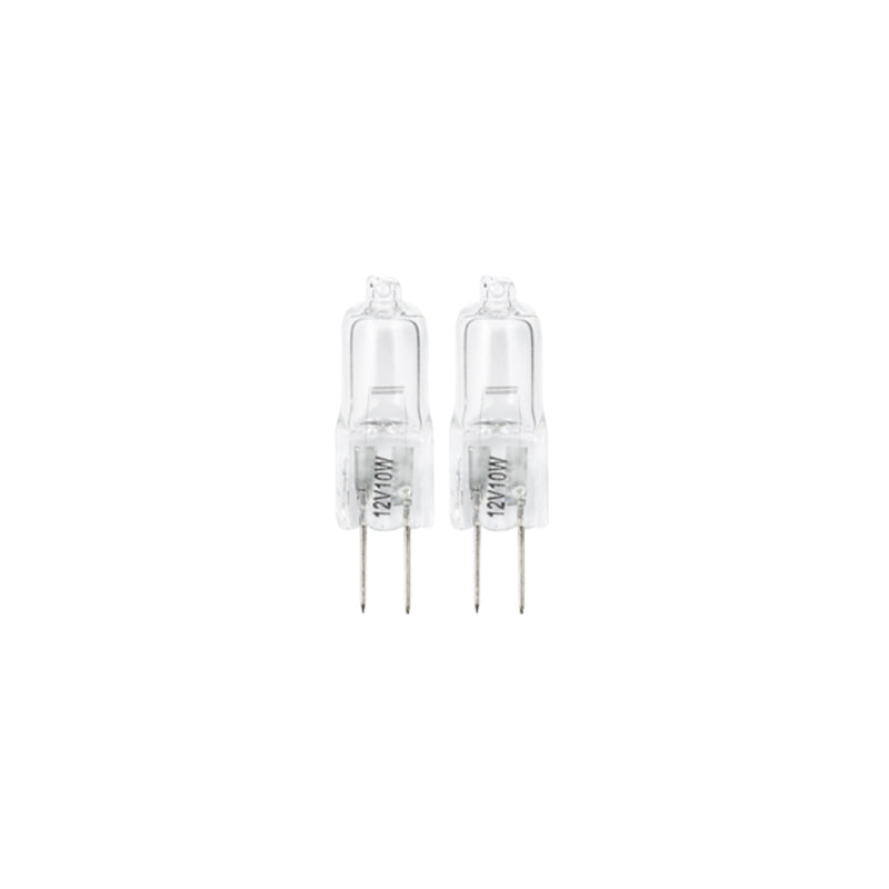 Light Bulb, Halogen G-4, 12V 10W, 2 ea.