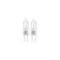 Light Bulb, Halogen G-4, 12V 10W, 2 ea.