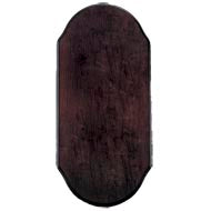 Large Mahogany Plaque