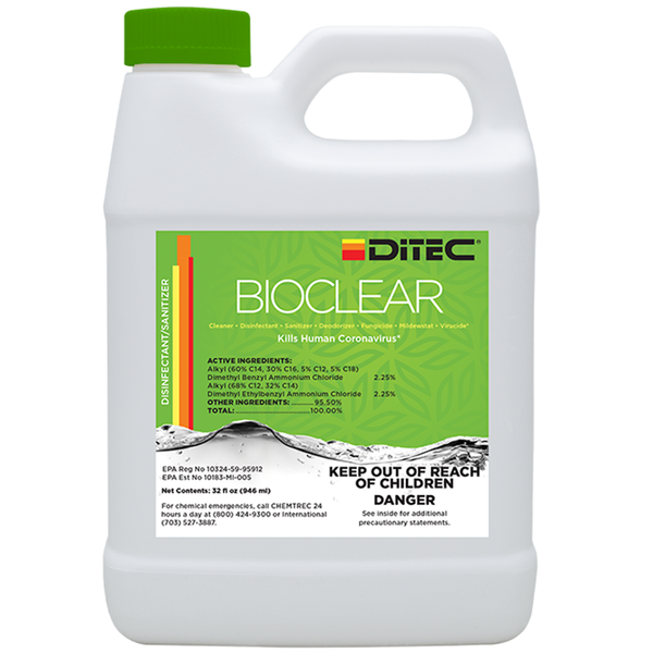 BIOCLEAR - Provides Sanitation, Disinfection and Mold Prevention, Kills COVID-19