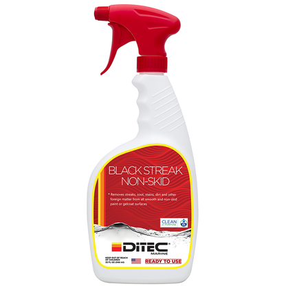 BLACK STREAK AND NON-SKID CLEANER - Removes Soot, Stains, Dirt and Other Contaminants