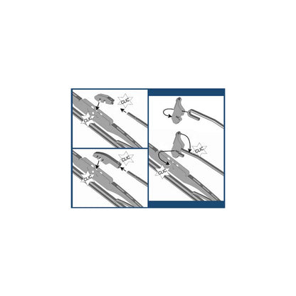 Wiper Blade, 480mm (19") (Blister Pack)