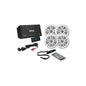 Bluetooth Amplifier, 4 Channel w/4 Spkrs
