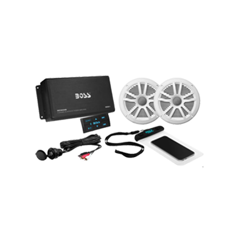Bluetooth Amp Package w/1 Pair Speakers