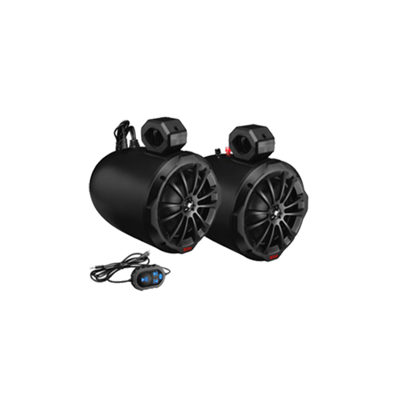 Waketower Speakers, 8" w/Amp, Bluetooth