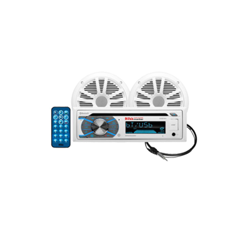 Marine Stereo Package, AM/FM/MP3/CD/SD