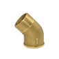 Brass 45° elbow "MF"