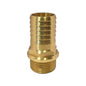 Brass male hose connection "M"