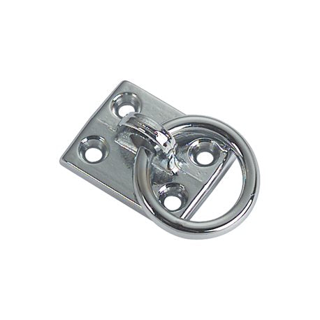 Brass mooring eyes
