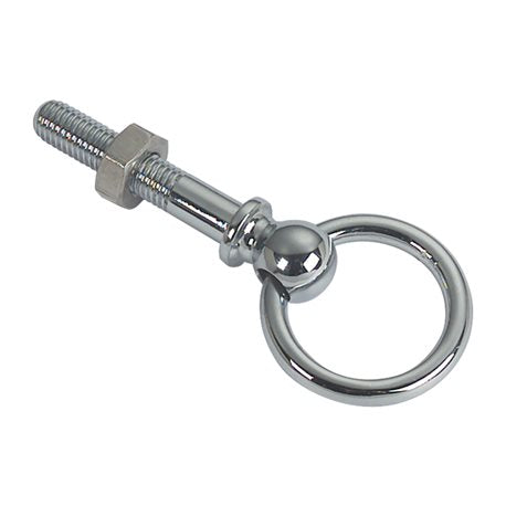 Brass mooring eyes