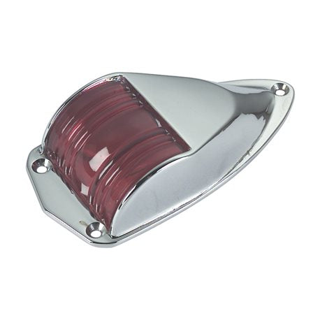 Brass navigation lights starboard and port