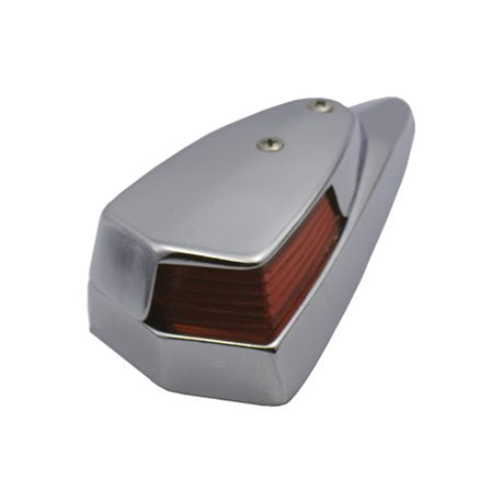 Brass navigation lights starboard and port